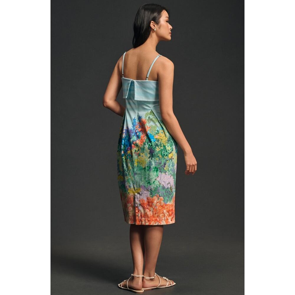 NWOT Anthropologie Sleeveless Printed Dress. Size XL Petite. Ret $178 - Picture 10 of 10